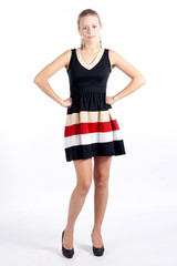 gerl, portrait, studio, emotion