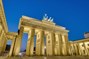 The Brandenburger Tor at Berlin, Germany