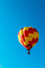 Obraz premium Colorful fancy Balloon floating in the sky