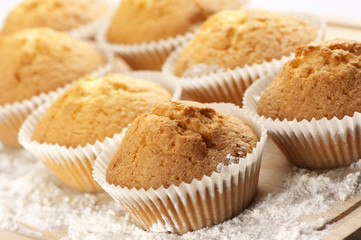 Cupcakes close-up