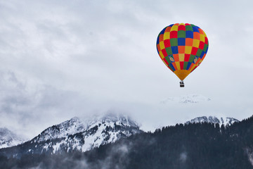 Hot air balloons