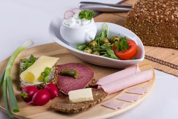 Gordijnen Brotzeit Vesper © neondream