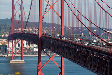 bridge with traffic