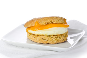 Cheese and Egg Biscuit