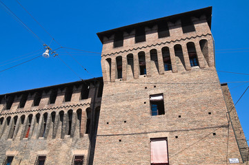 Fototapeta premium Accursio Palace. Bologna. Emilia-Romagna. Italy.