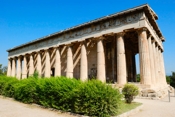 Fototapeta na wymiar Temple at Acropolis