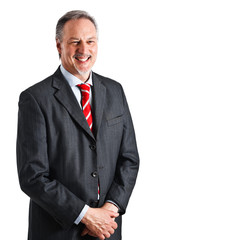 Senior businessman portrait