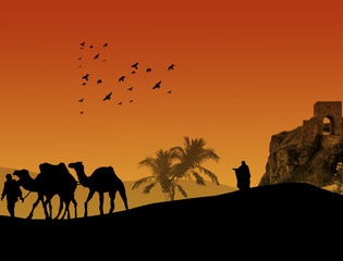 Sahara background