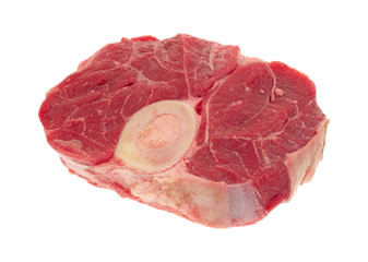 Beef hind shank steak