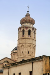 Fototapeta na wymiar Katedra Oristano Sardynia Włochy