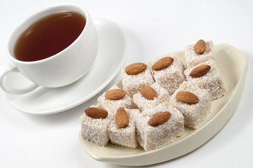 Turkish delight and tea