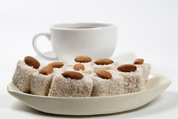 Turkish delight and tea