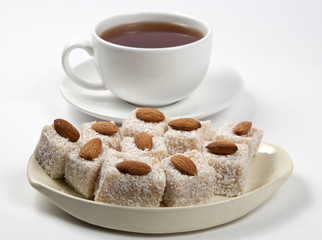 Turkish delight and tea