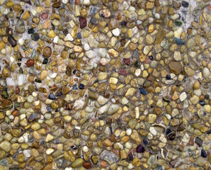 texture wet colored stones