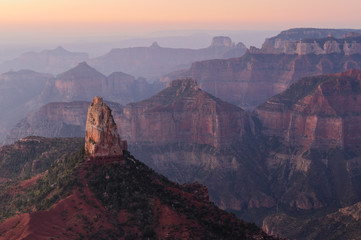 Point Imperial overlook in Grand Canyon National Park