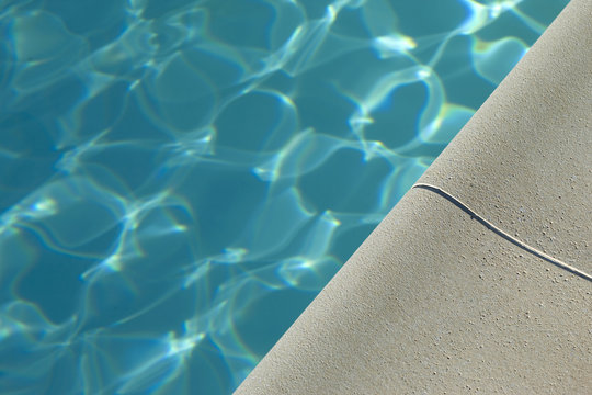 Piscine, eau, baignade, &eacute;t&eacute;, vacances, margelle, liner