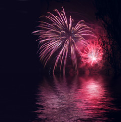 Fireworks Background