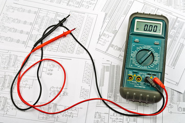 Several schemes of electric and electrical tester