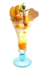 Mango-Eisbecher