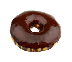 donut with chocolate frosting