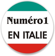 bouton numéro 1 en italie