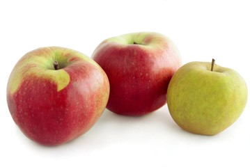 three apples