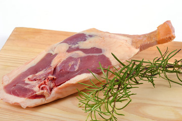 Cuisse de canard à griller