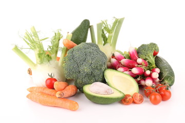 isolated heap of vegetable