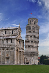 The leaning tower. Pisa. Italia