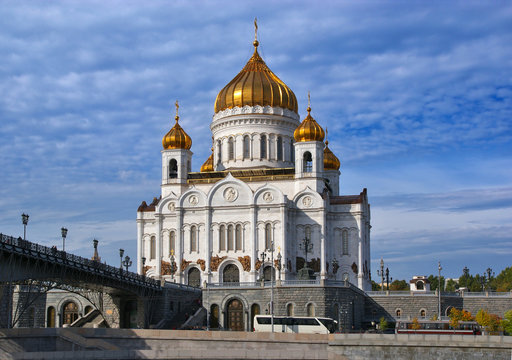 CHRIST THE SAVIOR CATHEDRAL. MOSCOW