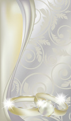 Beautiful Wedding Background , vector illustration