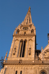 Fototapeta premium zagreb cathedral tower