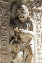 Duomo di Viterbo, sculptures