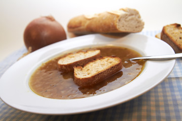 Zwiebelsuppe