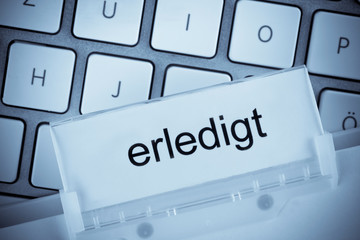 Hängeregister erledigt