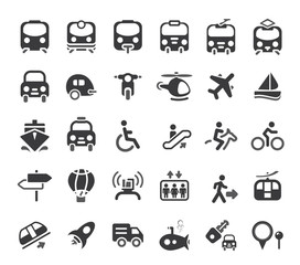 Transportation Vector Icons