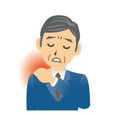 ビジネスマン C 病気 肩こり