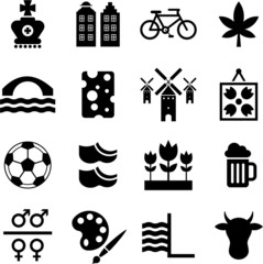 Netherlands pictograms