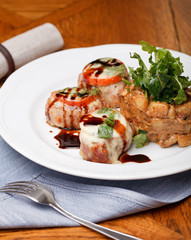 Pork Medallions with sauce