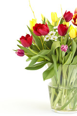 bouquet of the fresh flowers