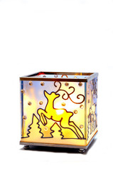 Cube shone from within