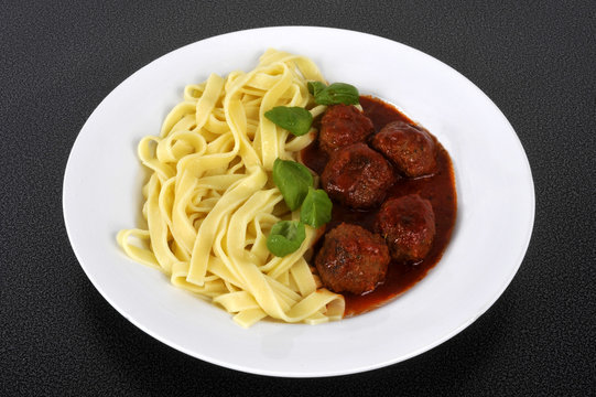 boulettes de viande aux pates fraiches