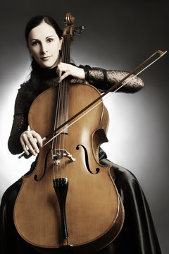 Cello player cellist musician