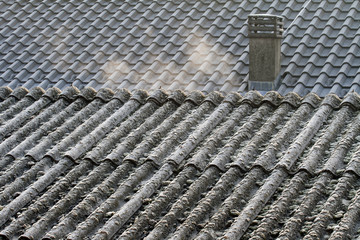 Asbestos roof eternit