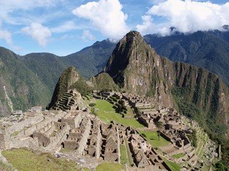 Inca city Machu Picchu