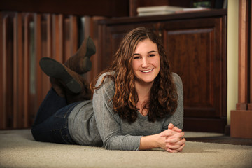 Obraz premium Portrait of Young Woman
