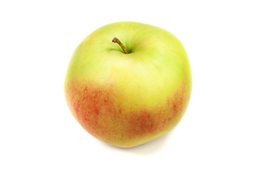 apple on a white background