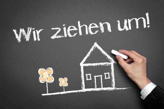 Wir ziehen um
