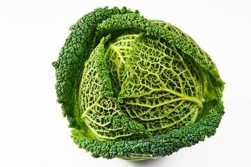 Fototapeta premium Savoy cabbage.