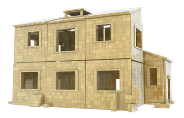 House Box Build Abstract